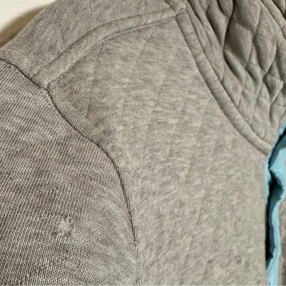 Patagonia Sweater Womens Organic Cotton Quilt Snap-T Pullover Size Medium **flaw - Picture 4 of 11